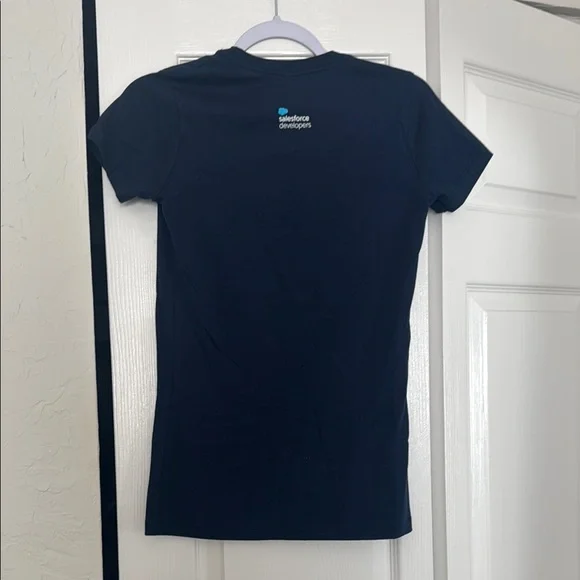 Navy Salesforce Codey Graphic T-Shirt - Picture 2 of 5